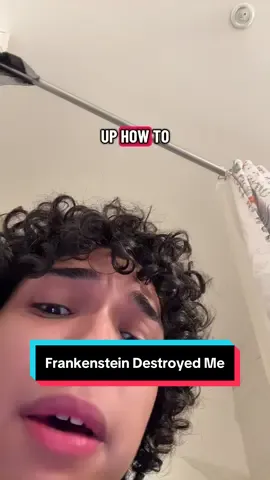 Clarification: He could only speak NEW words after they were presented with genuine kindness and love #frankenstein #guillermodeltoro #miniamandarants #jacobelordi #oscarisaac 