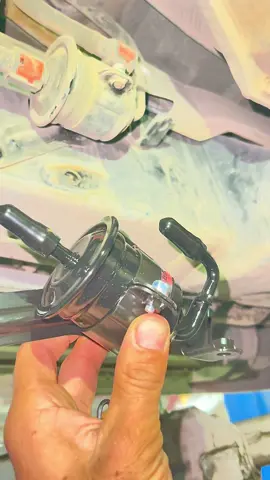 Land cruiser V8 fuel filter position new replacement #DIY #diyproject 