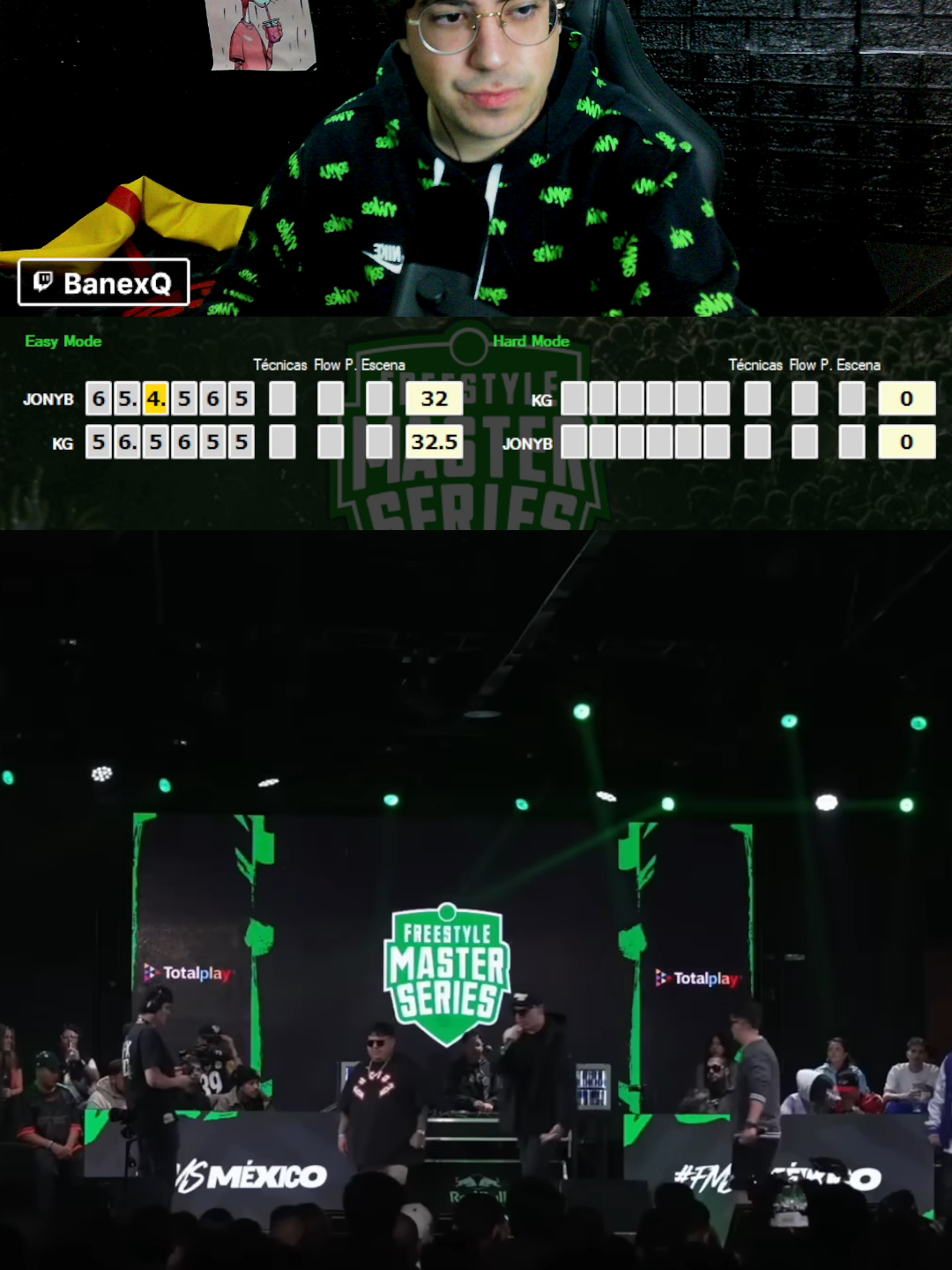 MINUTAZO DE JONY B VS KG #batallasderap #freestylerap #fms #redbullbatalla #rap