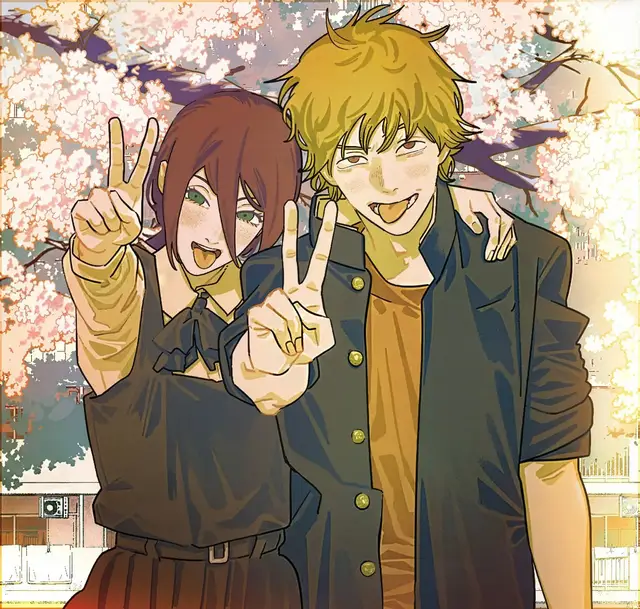 Nuevo arte de Fujimoto dibujando a Reze y Denji divirtiéndose en la escuela 🥺 ✧*｡٩(๑˙╰╯˙๑)و✧*｡ #chainsawman #denji #reze  #artfujimoto #manga