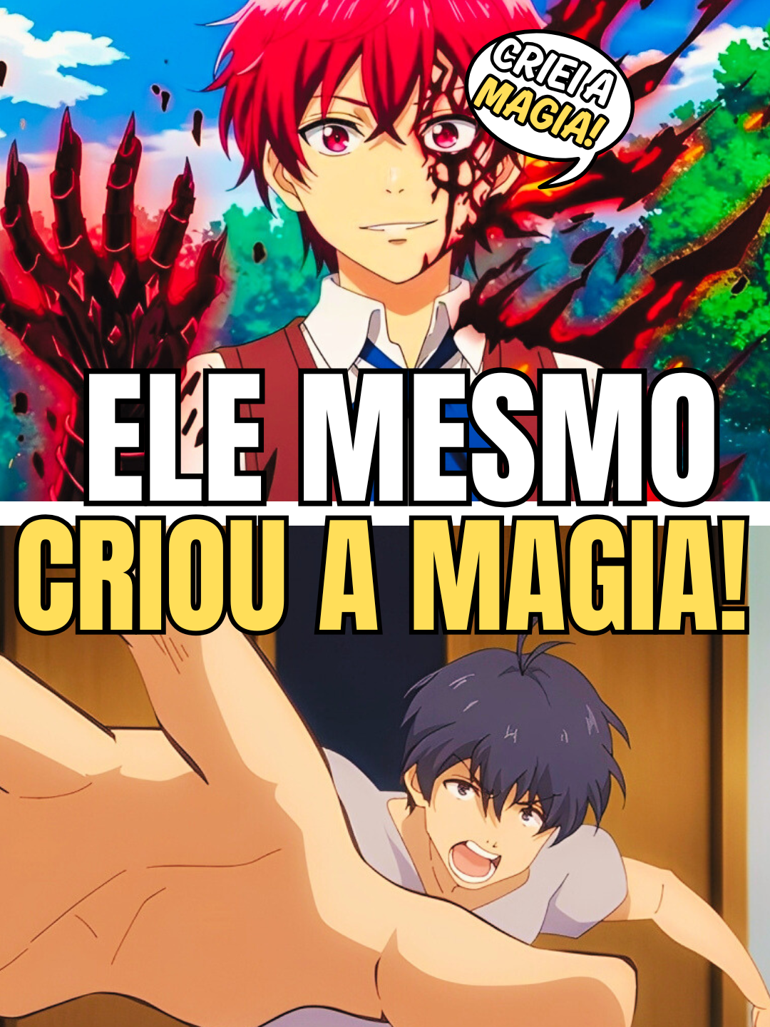 Esse homem reencarnou em um mundo sem magia! #anime #animesdublados #otaku #animes #isekaianime