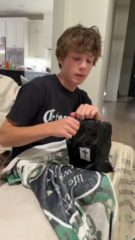 Trevor’s friend started a Christian clothing brand & he loves their stuff!  @LORDSVZN #christian #christiantiktok #heaven #god #jesus 