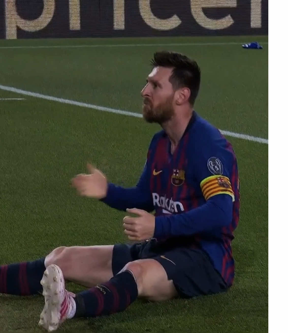 Messi back at Camp Nou.. 🥹❤️ unlocked so many memories. #messi #fyp #foryou #goat #barcelona 