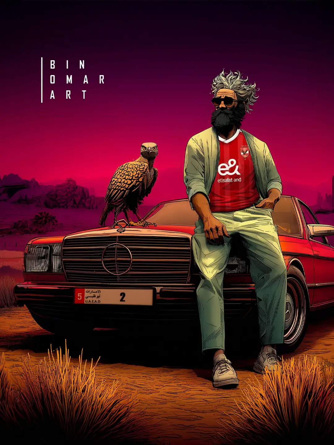 علشان أنا أصلا نجم 😁💪 #binomarart #egypt #artist #alahly #الاهلي 