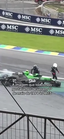 Ainda bem que está tudo ok com o Gabi #interlagos  #F1 #bortoleto #senna #batida  