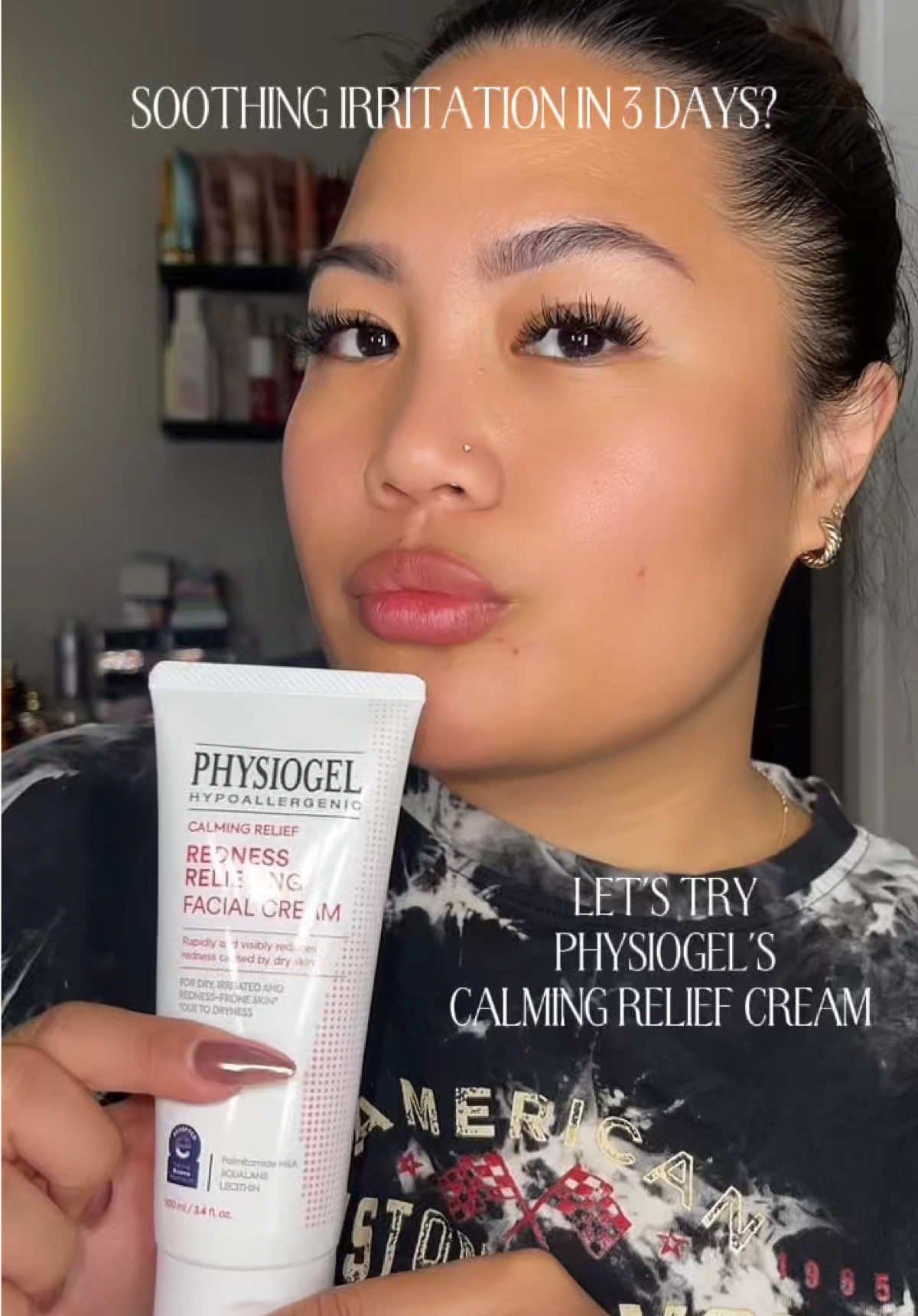 Redness? Never heard of her 💅🏽 @physiogel_usa  #physiogel #rednesscream #skincarethatworks #skinbarrier #dermskincare 