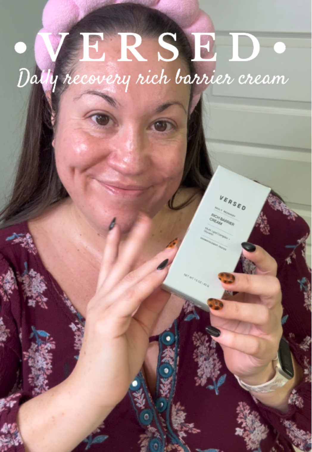 VERSED- Daily recovery rich barrier cream 🍃  Restore, replenish, and glow — the Versed Daily Recovery Rich Barrier Cream keeps your skin hydrated, smooth, and comforted all day (and night)!  @Versed Skin  #skincare #skincaretips #skincareproducts #skincareroutine #versed 