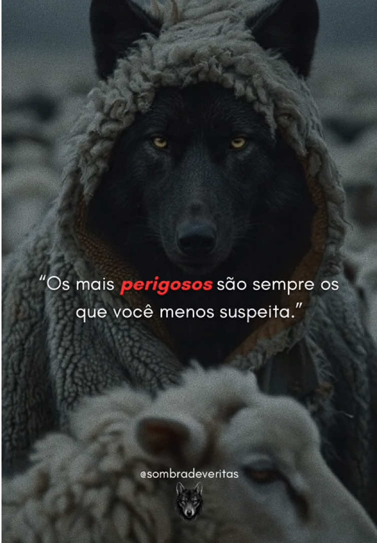 Nem sempre o perigo vem com rugidos ou ameaças. Às vezes, ele se aproxima em silêncio, com um olhar calmo e uma presença que não chama atenção. O mundo costuma temer o que é visível… mas o verdadeiro poder age nas sombras. Aqueles que parecem inofensivos muitas vezes são os que mais entendem o jogo. Porque quem não é notado, observa tudo. E quem observa tudo… nunca é pego de surpresa. Os mais perigosos são sempre os que você menos suspeita. #motivacional #mentalidade #foryou #lobonapeledecordeiro #lobo 