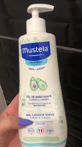 Gel Lavante Suave Mustela Bebê Corpo e Cabelo 500ml #maternidade 