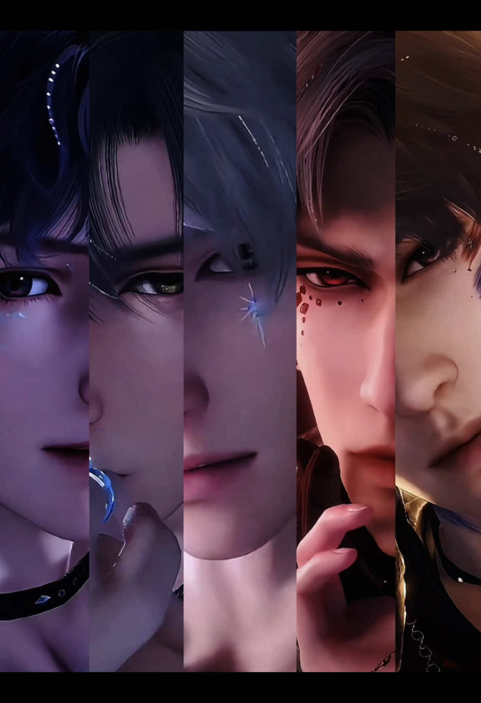 #ArtEdit of my 5 stars 💫 They are AMAZING 🌹 #LoveandDeepspace #恋与深空 #恋と深空 #極夜の約束ショート動画 