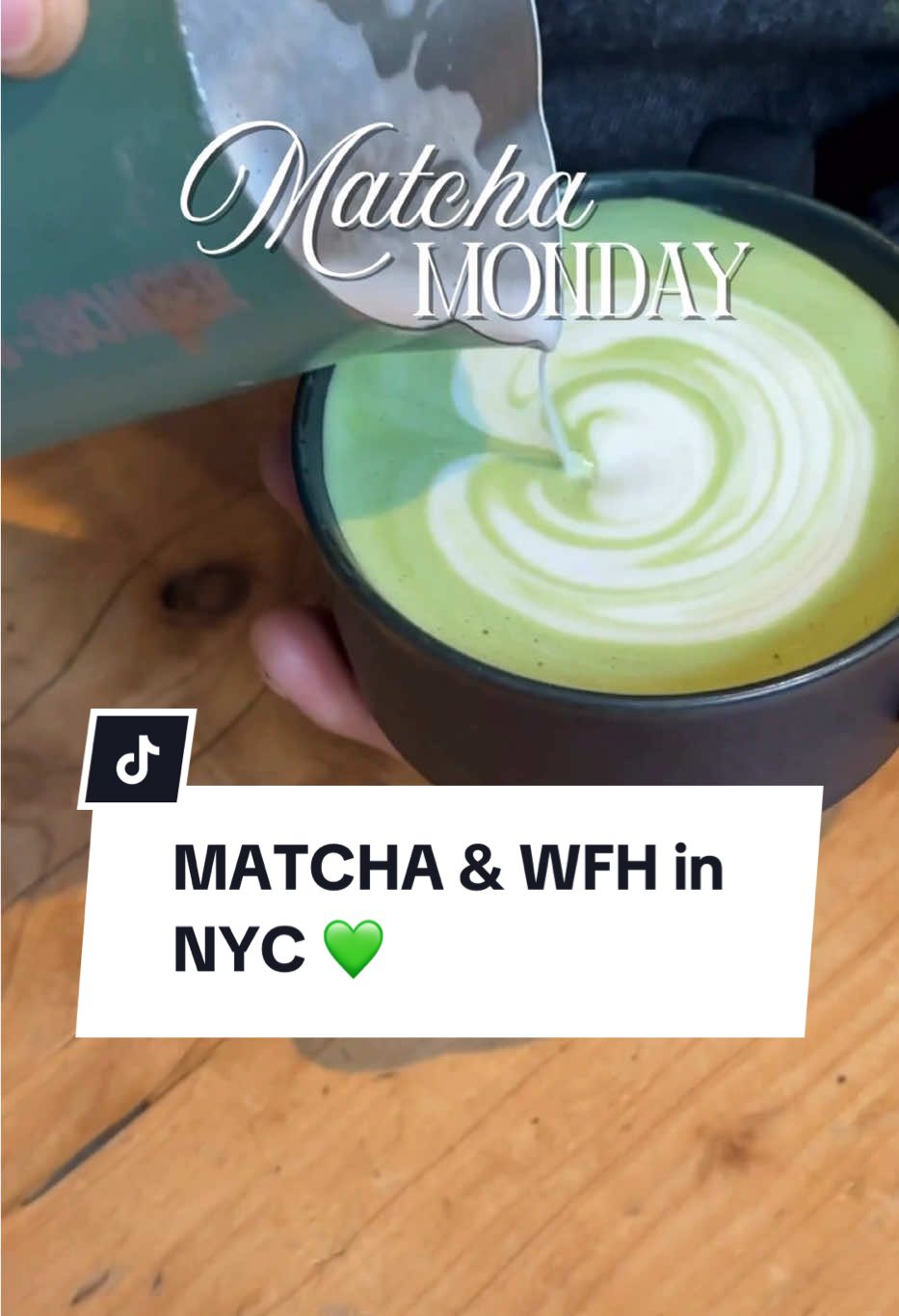 Want matcha & a place to get work done? I’ve got you! 💚🍵  As a self-certified matcha connoisseur, I’ve tried so many matcha / WFH spots in New York City and I’ve seen it all. So I always keep it 100 and you can trust me… I won’t steer you wrong.  📍 Paper Coffee (in Made Hotel lobby), Nomad  Have you been there??  Stay tuned for more reviews ✨ #matchamonday #matchalover #nyclife #matchatok #wfhlife 