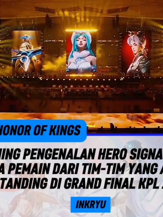 hero-hero signature dari tim yang kan bertanding di grand final kpl 2025. . . . #HonorofKings #Hokstudio #Hok #grandfinalkpl #kpl2025 #Kpl #Ag #wolvesesports 