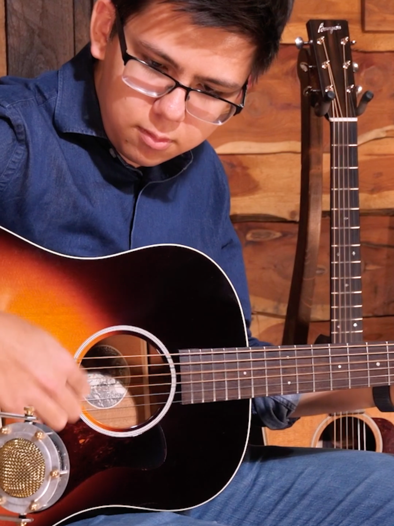 This is one of the strongest J45 style guitars I’ve ever had the privilege to play. The tone is dry and balanced, and just super strong. Plus, the neck profile being a bit fatter like the older guitars this one is seeking to honor gives my hand purpose and feels very comfortable. Just a wonderful choice for anyone looking for this style of instrument and the advantages it offers. Check out this Collings CJ45 and other Collings guitars available at the Banjo Ben General Store! #collings #acousticguitar #j45 #collingsguitars #banjobensgeneralstore