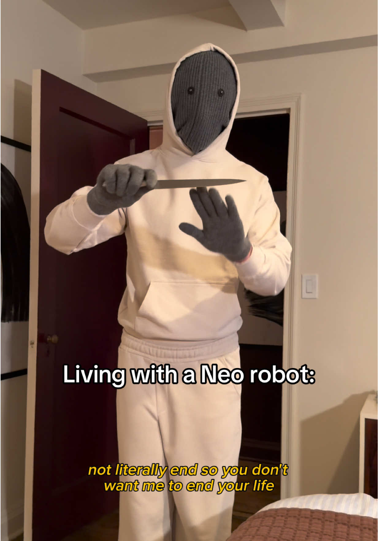 Everyone needs a Neo! #neo #JOKE #ROBOT 