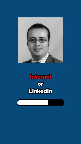No way he chooses that for his LinkedIn profile pic #interpol #criminal #wanted #career #linkedin 