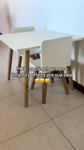 Mesa Infantil tampo de 60cm pés em Madeira + Cadeirinha #mesainfantil #mesaecadeirainfantil #moveisinfantil #infantil #virais 