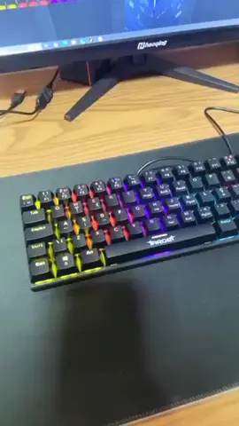 Teclado Mecanico Gamer TGT Sherman #tecladogamer #computador #teclado  #tiktokshop 