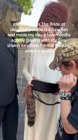 I miss u diva and shoutout to my brother for recording this it's one of my favorite videos of me :) #universalmonsters #sawtism 