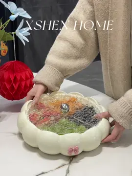 Khay đựng mứt tết bánh kẹo bằng gốm cao cấp. #khay #decor #banhkeo #gomsu #tet  @Góc Nhà Xinh  @Góc Nhà Xinh  @Góc Nhà Xinh 