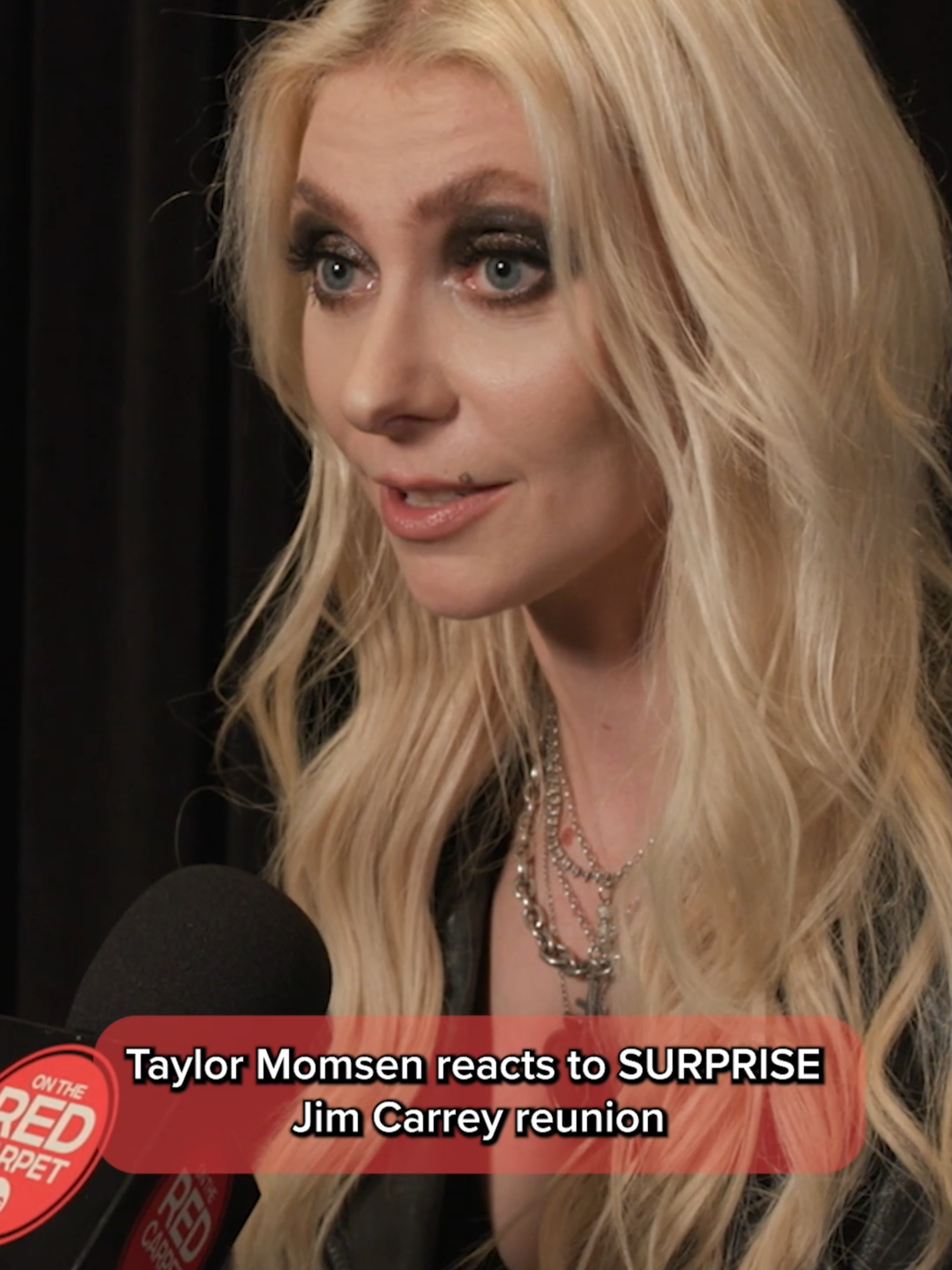 Taylor Momsen reacts to her SURPRISE Jim Carrey reunion 25 years after filming 