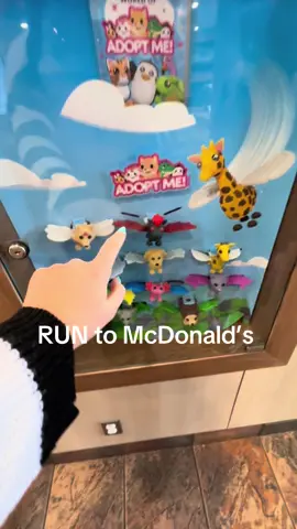 (Edit I had no idea about the boycotting sorry )#mcdonalds #adoptme #fyp #foryoupage #viral we did it get toys the first time we bought them but we came back and they had some adopt me Roblox 