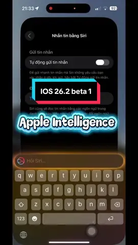 Apple Intelligence tiếng Việt #iphone #ios 