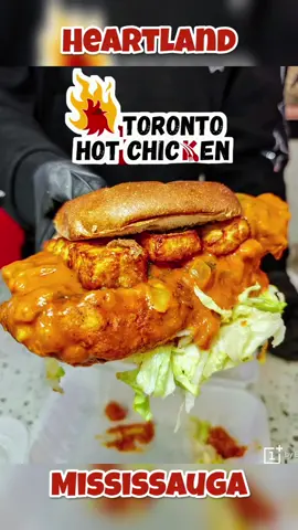 🇨🇦 🔥🐔 Toronto Hot Chicken, Mississauga! 🌟 Toronto Hot Chicken (THC) recently opened up at Mississauga's bustling Heartland area, and they are serving some of the boldest hot chicken you can find around these parts!  🌟 Their southern-inspired hot chicken is crispy, fiery, and juicy. And it's all 100% HS-Halal! 🌟  THC have also localized the menu by introducing fusion items such as maple-syrup dipped tenders and butter chicken sauces 🤩 🌟 What sets them apart for me is not only their great taste, but also their huge portion sizes, and super reasonably priced meals and combos. I was stuffed after having just one tender 😅. Amazing value for your buck!  🎦 What we tried on our visit: - 🔥🐔 Tenders Combo. Toronto Hot 🌶️.  - 🍔🐔 Spicy Butter Chicken Sandwich.  - 🥐🍁 Maple Slider in a croissant bun.  - 🍨🥛Blueberry Cheesecake Milkshake.  If you are a fan of Southern-style hot tenders and chicken sandwiches, and want to try them with a localized Toronto twist, then definitely checkout Toronto Hot Chicken at Heartland! 📍 @Toronto Hot Chicken  808 Britannia Rd W, Mississauga, ON. . . . #TorontoHotChicken #MississaugaFoodFanatics #halalfoodMississauga #halalfoodtoronto #hotchicken 