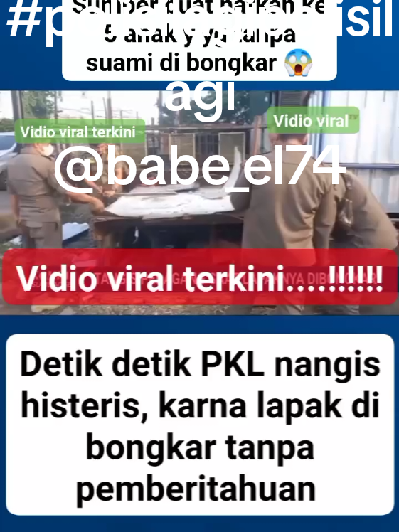 #polisilagipolisilagi @babe_el74 SUMBER NAFKAH DIBONGKAR