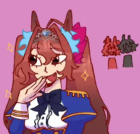 Iba a colorear todo pero me dio flojera  _ _ _ _ _ _ _ #umamusumeprettyderby #ウマ娘プリティーダービー #vodka #daiwascarlet #fyp 