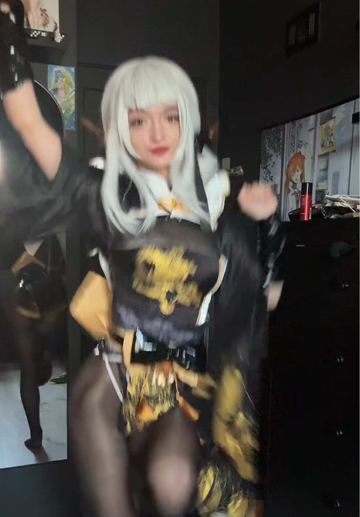 haiii hallooooo #fyp #NIKKEcosplay #blanc #NIKKE #cosplay 