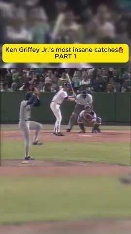 Ken Griffey Jr.’s most insane catches🔥 PART 1 #MLB #kengriffeyjr #catch #insane 
