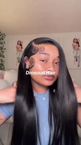 13x6 30in straight wig from @Drosuud Hair 💕 same hair in orange cart <3 #tiktokshopblackfriday #wiginstall #straighwig #wigtok 