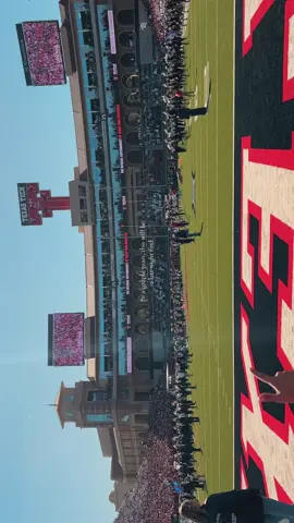 TECH FOREVER ✌️🔥 #TTU #jonesattstadium #big12football 
