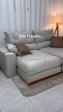 Sofá 2 Lugares 2,00m Retrátil e Reclinável Milano Bom Pastor #Conforto #Lar #Decoração #Sofá #Milano 