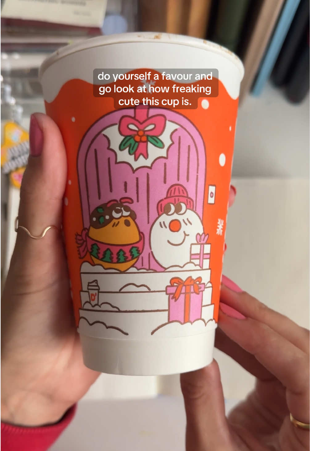 I swear @Dunkin' made this cup for the junk journalers!!  #junkjournal #journalwithme #journaling #junkjournalideas 