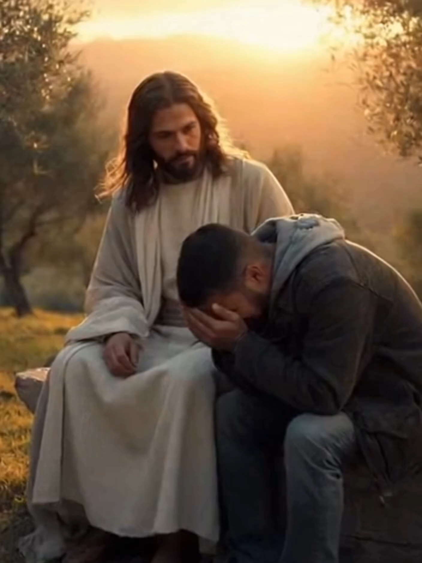 Deus vai te levantar hoje, você recebe? #motivacional #jesus #reflexao #biblia #oração