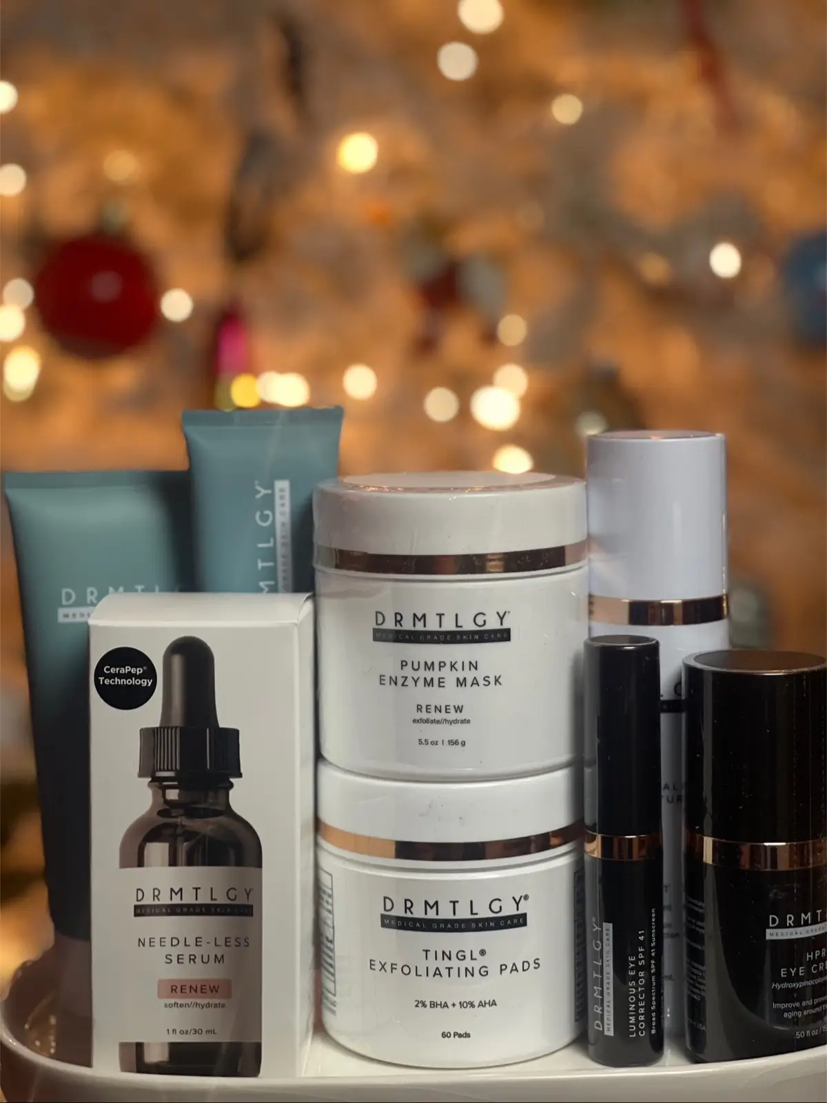 Thank you @DRMTLGY it’s like Christmas came early at my house! #gifted #drmtlgy #skin #unboxing #skincare 