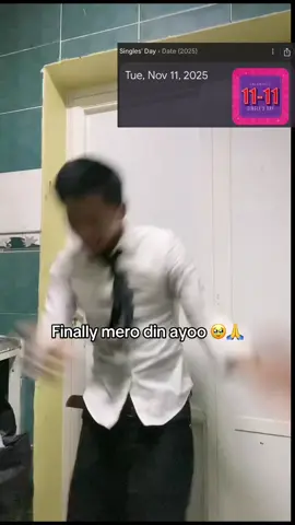 Happy singles’ Day🌹Aja hunca Raksi masu party 🥳#अपरिचित_मनुष्य 🧘🏿‍♂️