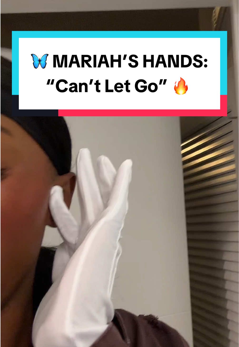 I try and TRY! To deny-that-i-need-you-but-STILL-you-remain-on-my-MIIIIIIIND! 🔥 #mariahcarey #mariahshands #music #lambily #90srnb  audio: mariah carey performing “can’t let go” live + whistle at the end