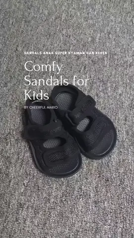 Comfy Sandals for Kids✨ #cheerfulmario #cheerfulmariosandals #sepatusandal #sandalanak #sepatuanak 
