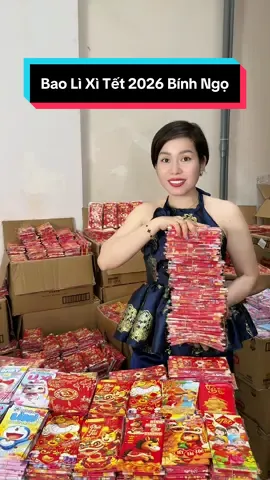 Bao Lì Xì Tết 2026 Bính Ngọ Hình Truyền Thống TỔNG HỢP Nhiều Mẫu Chất Đẹp #baolixi #baolixitet #baolixi2026 #tet2026 #cindythuytichcuc