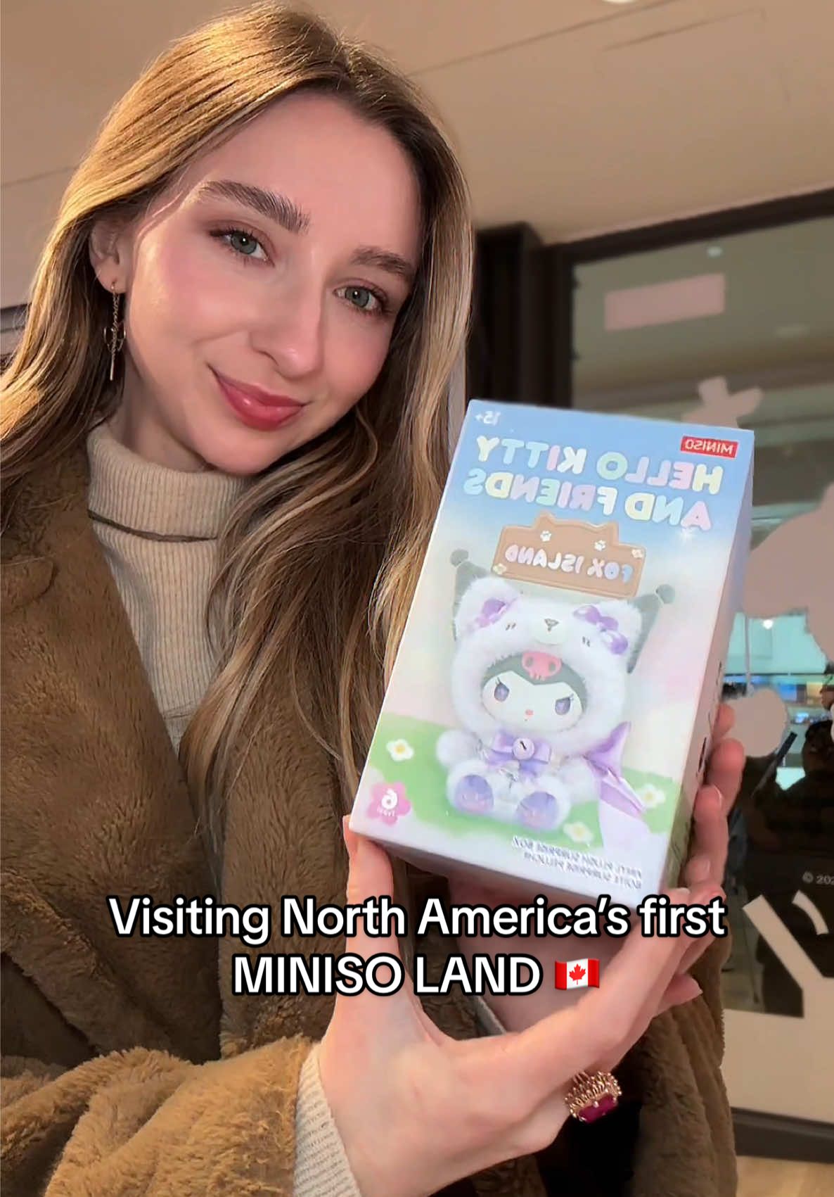 POV: you just entered the cutest place on earth 🦊💗 Come check out North America’s 1st MINISO LAND! the Fox Island Collection is only available at Alberta – West Edmonton Mall 🇨🇦 @MINISO  #MINISO #minisocanada #plushpendant #keychain #edmonton