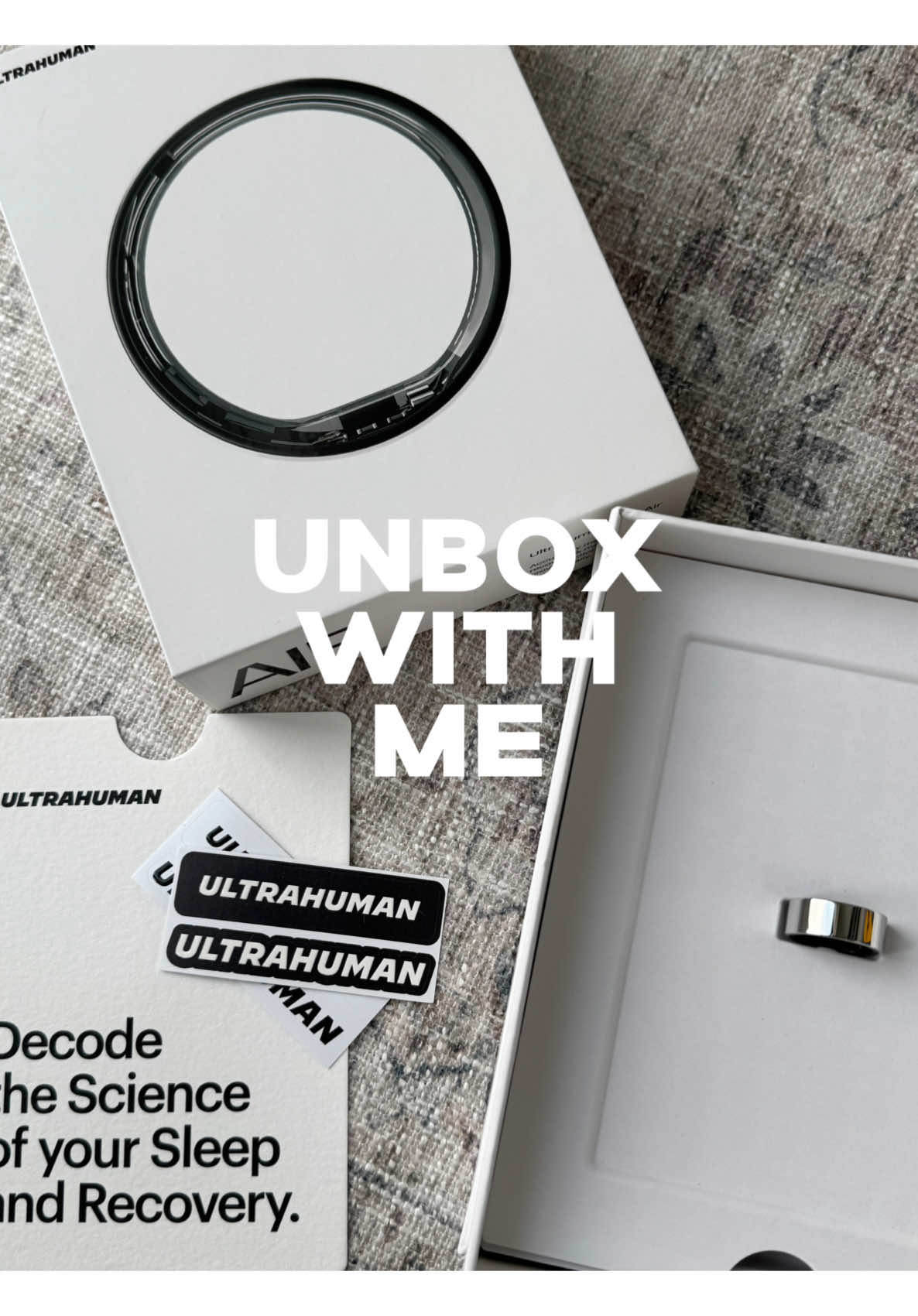 I have been wanting one of these for SO LONG and I’m so excited to share my experience 🤭 @Ultrahuman #ultrahuman #ultrahumanring #unboxwithme #gifted 