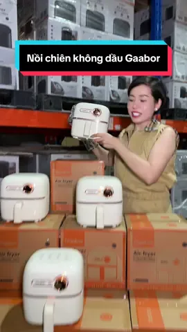 Nồi chiên không dầu Gaabor AF20M-YE01A dung tích 2 lít dùng cho 1 người công suất 900W nóng nhanh nhỏ gọn xịn xò nồi chiên Nấu ăn cooker noi chien gaabor nướng lò nướng air fryer  #noichienkhongdau #noichienkhongdaugaabor #giadung #Cindythuytichcuc #viral 