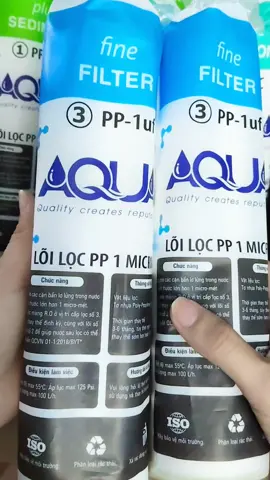 Bộ 8 lõi lọc AQUA lõi số 1 = 4 lỗi 2 =2 lỗi 3=2 #mytientaphoa #loiloc #loilocnuoc123 #loilocnuoc #loilocnuocaqua 