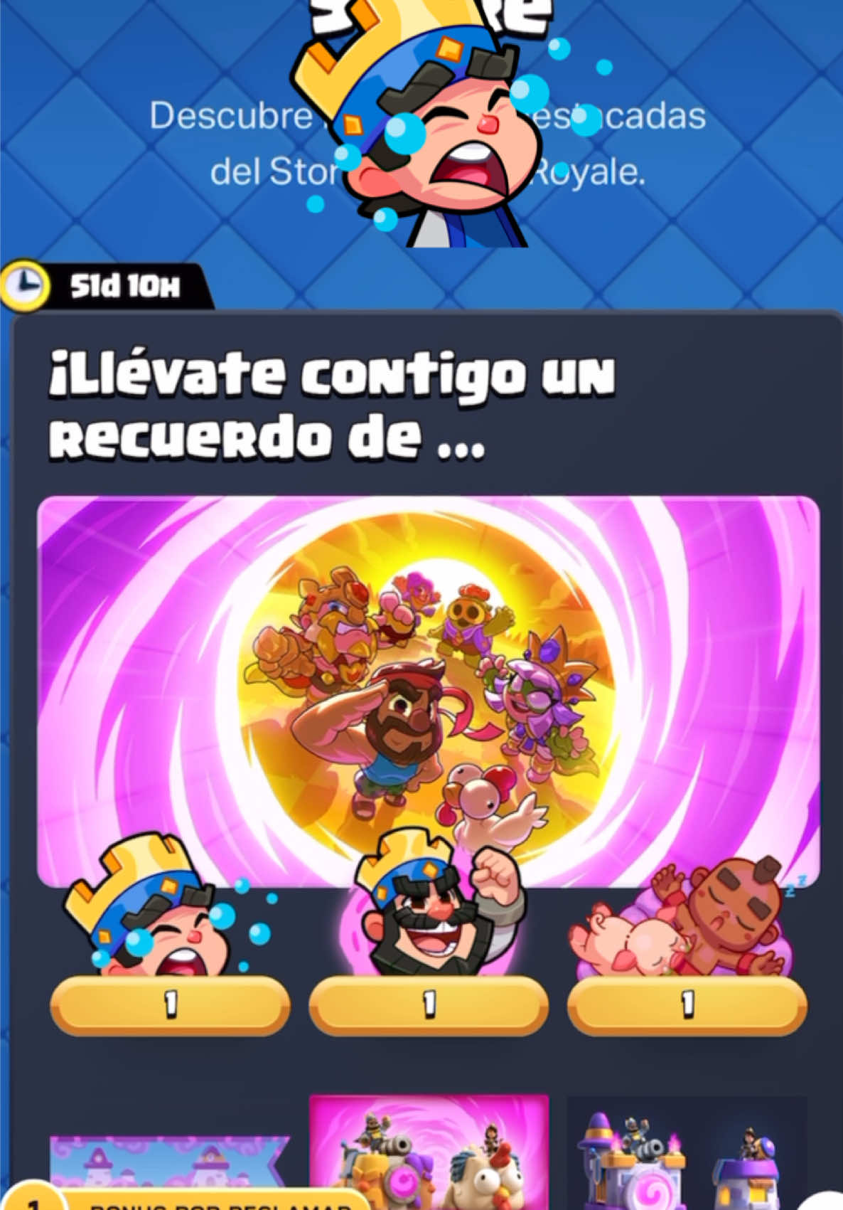 Consigue los Emotes Exclusivos de Squad Busters en Clash Royale #gaming #clashroyale #squadbusters 