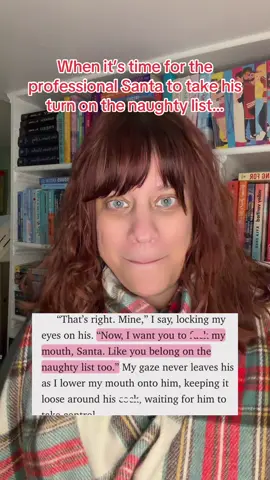 Even a professional Santa deserves a moment on the naughty list…  Read Make You Mine This Christmas to check out a different kind of throne room scene.. 😉😉 This second-chance, small town Christmas romance is available for Kindle, in Kindle Unlimited, and paperback now!  #mmromance #kuromancereads #romancebooktok #indieauthor #BookRecommendations 