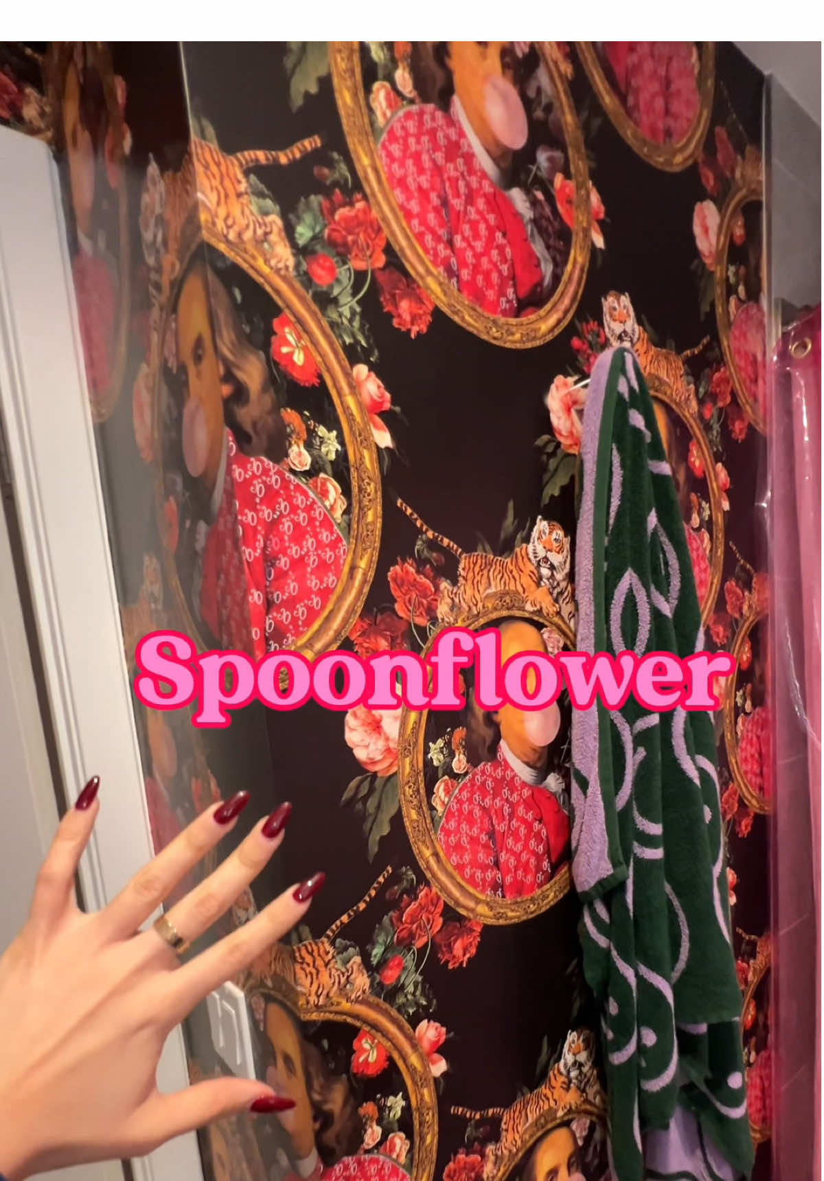 My DIY Projects: Worth It or Waste of Time? #apartmentdecor #wallpaper #eclecticdecor #maximalistdecor #spoonflower 