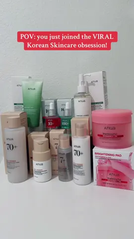 The Korean skincare obsession you’ll want to join!😍 #kbeauty #kbeautyskincare #anuaskincare #anuakoreanskincare #koreanskincareproducts 
