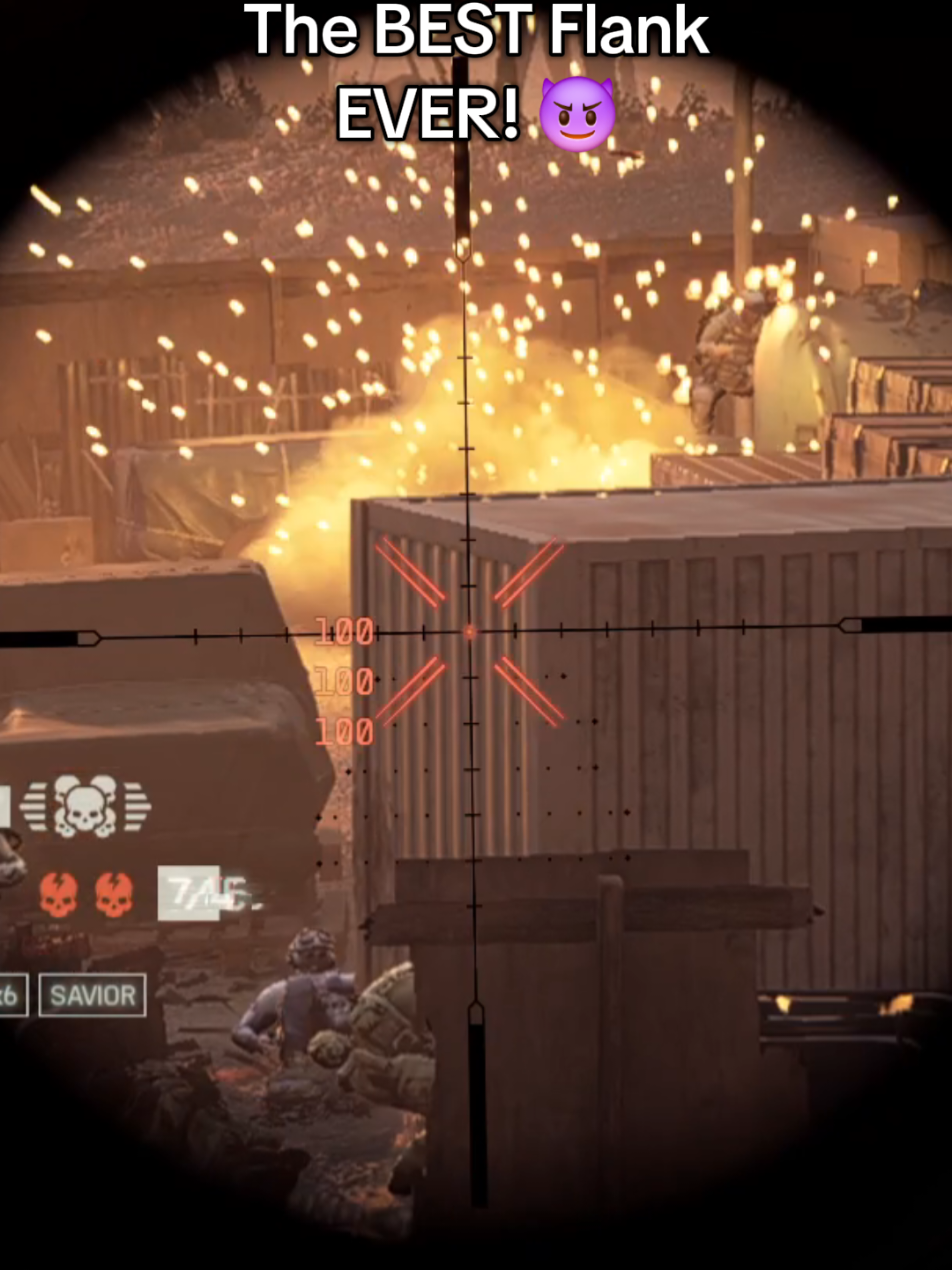 The best flank ever! 😈 #battlefield6sniping #Battlefield #battlefield6 #bf6 